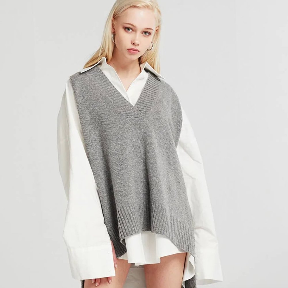 Storets Oversized Knit Vest